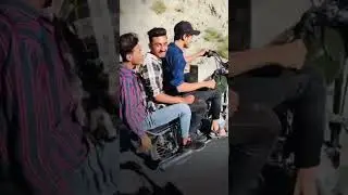shahnawaz |46| Game in Gilgit #game #bikelife #onewheeling #cg125