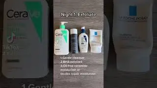 Skin Cycling 101(beginner guide) with affordable drugstore skincare products🇺🇸🇫🇷