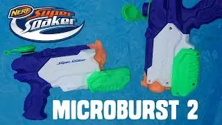 Nerf SuperSoaker microburst 2 водный бластер для веселого лета