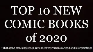 Top 10 New Comic Books of 2020