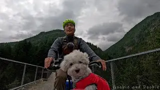 Biking With Doobie On The Palouse To Cascades Trail