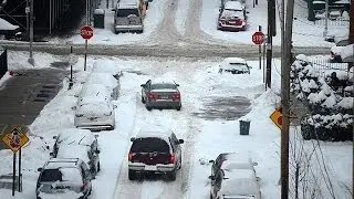 All quiet on the eastern front: snow storm grinds parts of the US to a standstill