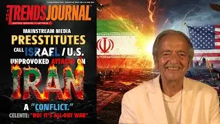 MEDIA PRESSTITUTES CALL ISRAEL/U.S. UNPROVOKED ATTACKS ON IRAN A CONFLICT. CELENTE: IT'S ALL OUT WAR