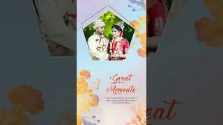 Bengali wedding Invitation video with our Bengali Wedding Animation Cartoon | IN-0125