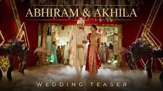 Abhiram & Akhila Wedding Teaser 4K || Red Antz Studios