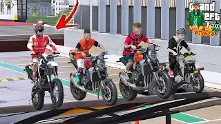 GTA V - VIDA DE PIVETE - DE MINI XT660 O BOY ME DESAFIOU A RAMPAR DA DE CIMA DE UM PR&Eacute;DIO GIGANTE