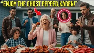 Karen Invited the Whole Block to My ‘Free Buffet’ — Ghost Pepper Wings Made Them Scatter in Minutes