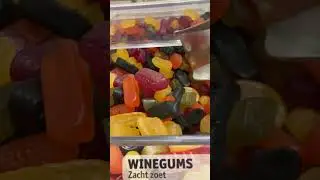 Wine gummy candies l Wine gums l Zacht zoet #shorts
