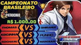 🏆Campeonato Brasileiro KOF 2002UM -(DIA 1)-   #kof2002 #snk #capcom #corinthians