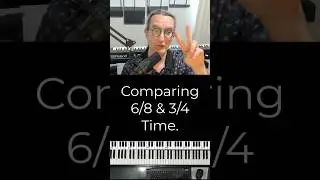 These Meters (Time Signatures) are NOT the same!!! 6/4 vs 3/4 #timesignature #musicrhythm