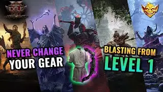 Path of Exile 2 - ONE BROKEN BUILD to level ALL classes - 0 HASSLE Never watch a guide again
