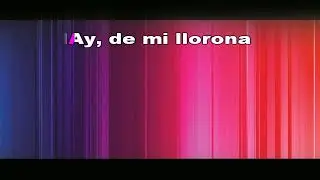 COCO.   La llorona karaoke m&uacute;sica HD