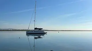 Sailing in Portugal, Faro, Olhao &hearts;️ Trimaran Fada around the world 🍾