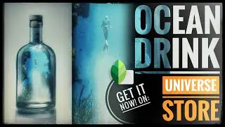Inside the Bottle | Snapseed Underwater Photo Manipulation