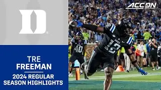 Tre Freeman 2024 Regular Season Highlights | Duke Linebacker