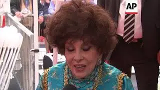 Lollobrigida 'moved' by Walk of Fame star