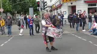 DFB Pokalfinale Berlin 2019 RB Leipzig Fans sorgen f&uuml;r gute Stimmung in der City West