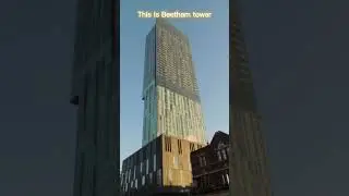 Beetham tower In Manchester #shorts