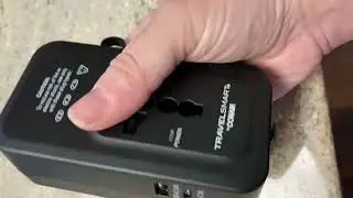 Unboxing a TravelSmart adapter from @conair and @bzzagent #travelsmartadapter