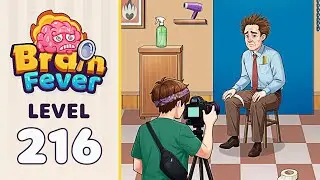 Brain Fever: Puzzle Game Level 216 | Every Puzzle Solved! 🎯