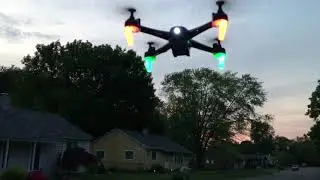 Super Joy Drone H828H - Golden Hour Flight