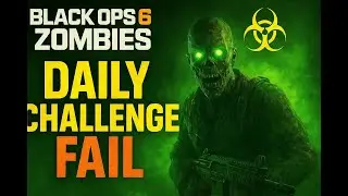 Black Ops 6 Zombies Shattered Veil &ndash; Daily Challenge FAIL vs Toxic Zombies ☣️