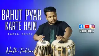 BAHUT PYAR KARTE HAIN | TABLA COVER | NATH TABLA | #Tablal #tablacover