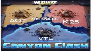 1M+ PERSONAL POINTS IN CANYON BATTLE 💀🔥 | Canyon Clash | Whiteout Survival