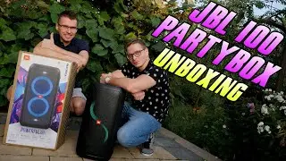 JBL Partybox 100 - unboxing i pierwsze wrażenia z tej małej bestii!