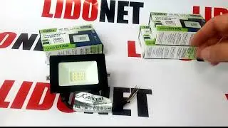 Прожектор светодиодный 10Вт 100-265В 6500К 860Лм IP65 General GTAB-10BT-IP65-6500 403109