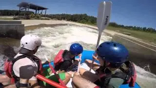 White water rafting at the US National Whitewater Center