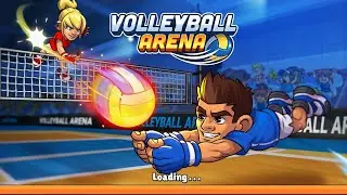 Volleyball arena how to play with friend online multiplayer best gameplay #vollyball #vollyballplaye