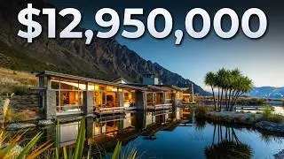 Внутри ULTIMATE Alpine Retreat | Квинстаун, Новая Зеландия | Экскурсия по домам Новой Зеландии