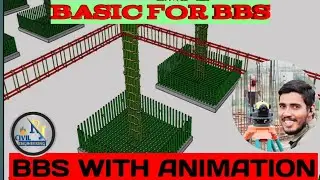 Bar Bending Schedule with Animation video in Hindi |