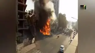 Fire breaks out in Sargam Shopping Center in Surat, Gujarat