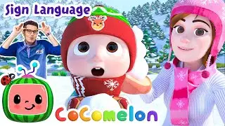 Best Christmas Songs! 🎄🎁 | Cocomelon Nursery Rhymes | Learn ASL & Baby Sign Language for Kids
