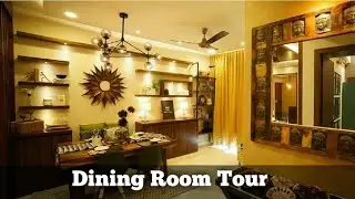 Organised Dining Room Tour | My Apartment in Bangalore | Home Decor ideas |