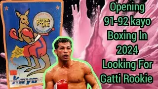 Kayo Boxing Trading Cards! Opening An Entire Box! Arturo Gatti Rookie Hunt! Autograph?