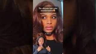 Я не могла поверить, как здорово смотрится медный оттенок! #прическа #преображение #цветволос