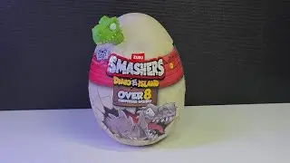 &iexcl;Abriendo el Smashers Dino Island de 8 Sorpresas! 🦖💥