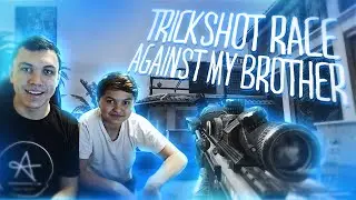 The Trickshot Race Against My Brother! (COLLAT TRICKSHOT!?)