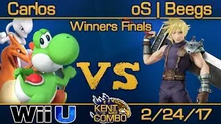 Carlos (Zard, Mewtwo, Yoshi) vs oS | Beegs (Cloud) KC43 Winner's Finals