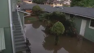 Water main break floods homes, prompts road closures in Manoa