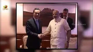 PM Narendra Modi meets Chinese Foreign Minister Wang Yi