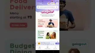 Magic pin app se phir 9 rupees veggie mo burger loot lo friends.