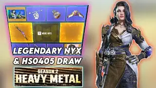 Legendary nyx character & legendary hs0405 shot gun - before you buy - codm leaks S2