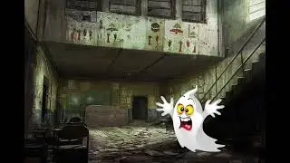 A ghost in an abandoned house  👻#animation #multfilm #cartoon #sprunki #tungtungtungsahur 