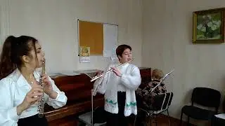 Карлос Гардель. Танго из к/ф «Запах женщины». Дуэт флейт: Ангелина Фролова, Маргарита Ванина