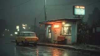 Lofi Rain - Расслабляющие биты для дождливых ночей ~ Учеба Сон Отдых ~ Уютные лоуфай вайбы
