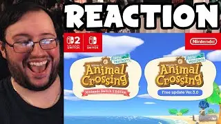 РЕАКЦИЯ Гора на трейлер &laquo;Animal Crossing: New Horizons Switch 2 Edition и анонс бесплатного обнов...